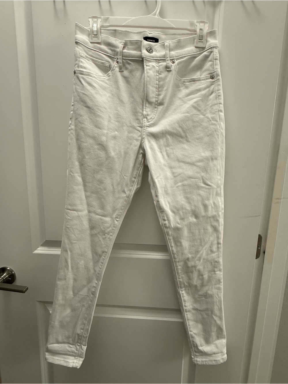 Express White Women's Skinny Jeans